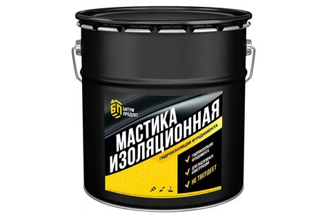 Битумная мастика: уникальность состава и применение