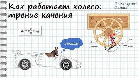 Большее трение колес