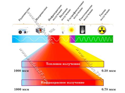 Влияние объектов на инфракрасное излучение
