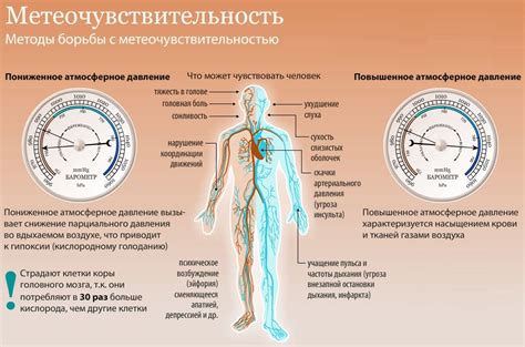 Влияние температуры и атмосферного давления