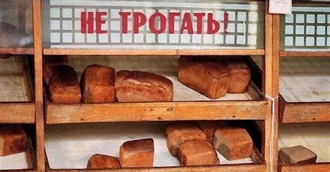 Влияние хлебопекарной отрасли на вес булки белого хлеба в СССР