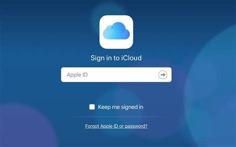 Восстановление из iCloud