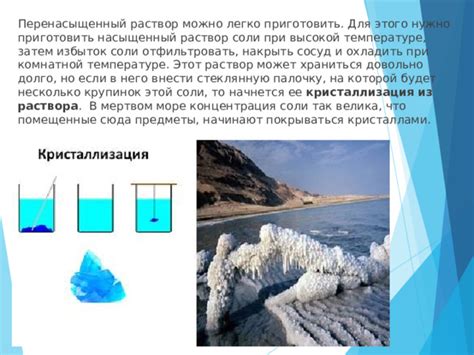 Высокая концентрация соли