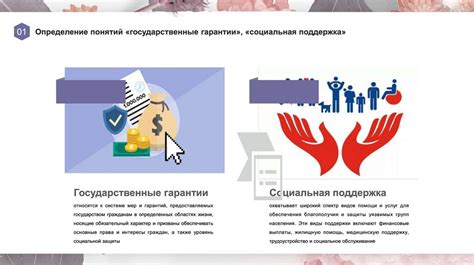 Гарантии социальной защиты и страховки