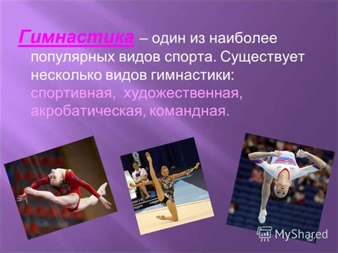 Гимнастика - основа различных видов спорта