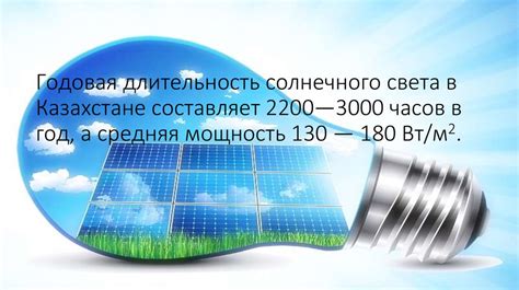 Длительность солнечного сезона