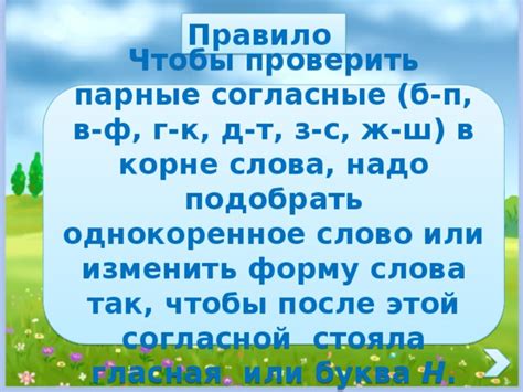 Его отношение к парным согласным
