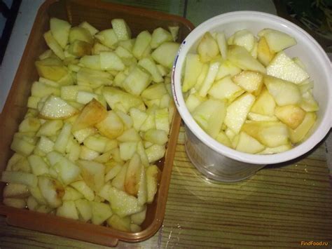 Замороженные яблоки