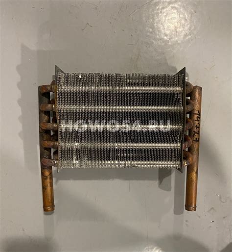 Засоренный радиатор отопителя