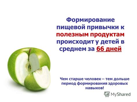 Изменение пищевой привычки