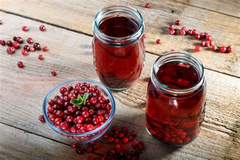Клюквенный морс для желудка и пищеварения