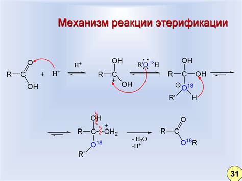 Механизм реакции С16H34