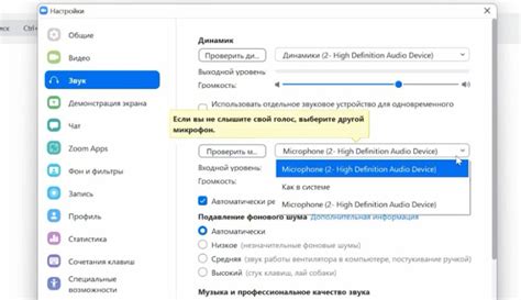 Неправильные настройки микрофона в системе