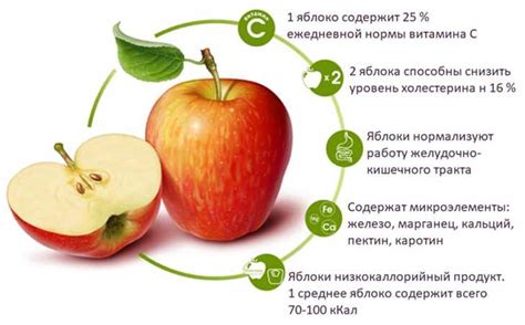 Ограничение употребления яблок: источник углеводов