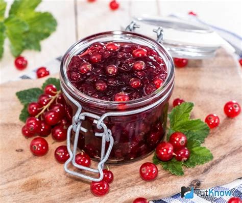 Оптимальное время варки варенья из красной смородины