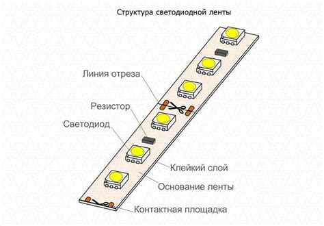 Основные применения светодиодной ленты
