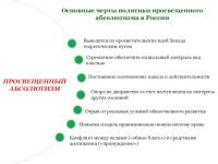 Основные черты классического абсолютизма