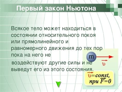 Относительность равномерного прямолинейного движения и состояния покоя