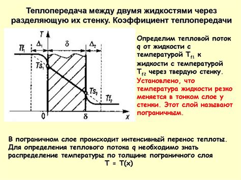 Передача тепла через стенки автоклава
