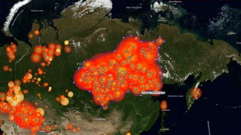 Периоды и масштабы крупных пожаров