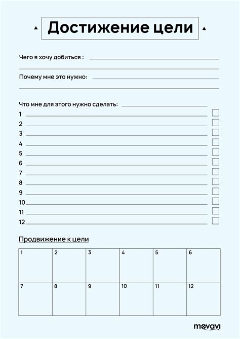 План выполнения обещаний