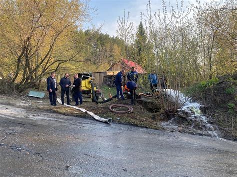 Повреждение водопроводной сети
