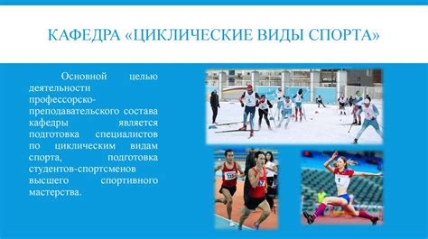 Предметы физической культуры и спорта
