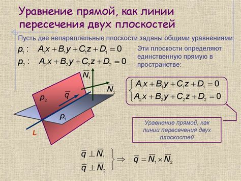 Примеры практического применения расчета плоскостей, проходящих через прямую и точку