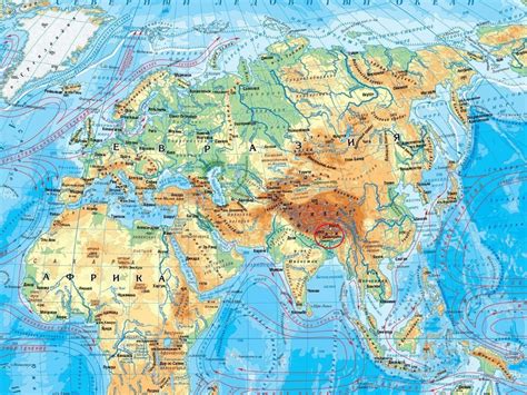 Природные причины направления рек в сторону морей
