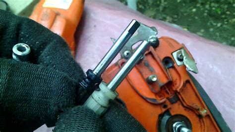 Причины несмазывания цепи бензопилы Husqvarna 240
