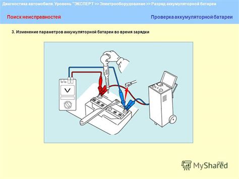 Разряд аккумуляторной батареи