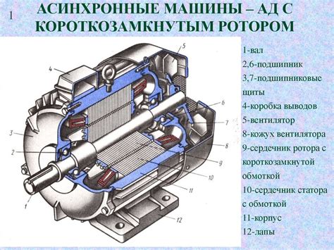 Расположение роторов