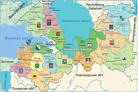 Распространение в Ленинградской области
