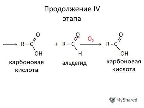 Реакция окисления углеводородов в свече