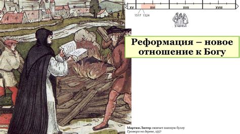 Реформация и новое вероучение