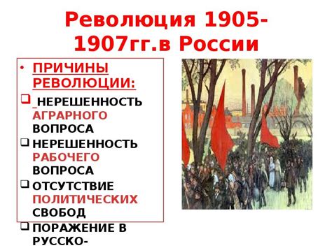 Роль аграрного вопроса в русской революции