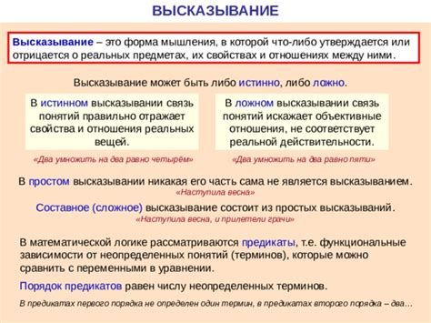 Связь внимания с пониманием понятий и терминов