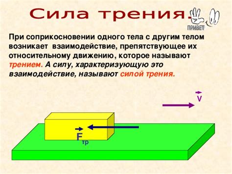 Сжатие вещества при соприкосновении с телом человека