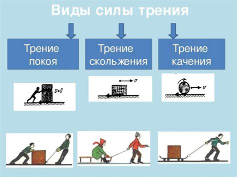 Сила трения и её роль в движении