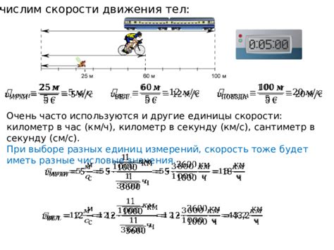 Скорость движения тел на рисунках: простое объяснение