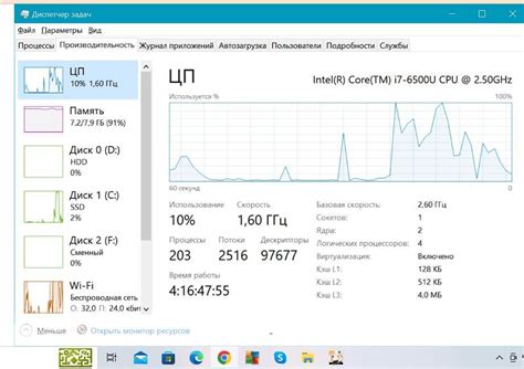 Скорость работы