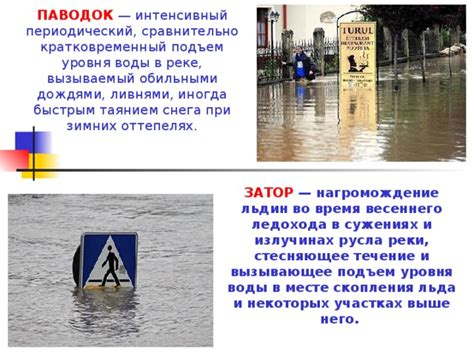 Снижение риска скопления воды и снега