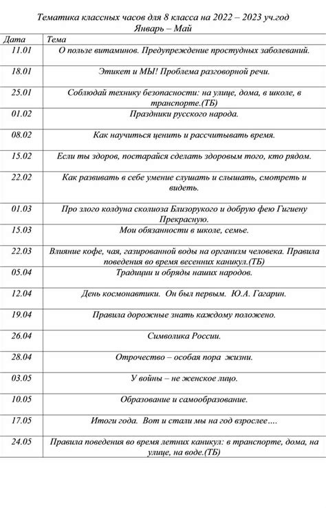 Тематика