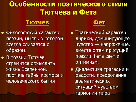 Фет и Тютчев: эмоциональное откликнувшиеся мысли