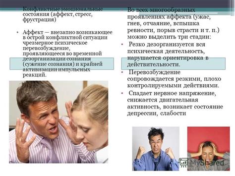 Физические и эмоциональные состояния