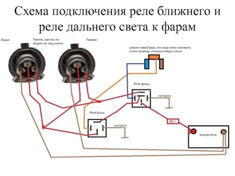 Электрическая причина переключения дальнего света