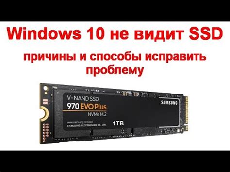 CrystalDiskInfo не отображает SSD M2: возможные причины и решения проблемы